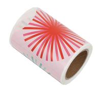 HOODANCOS Rotolo Adesivo per Bordi Bacheca Autoadesivo 6,35 Cm X 6 M Decorazione Fumogena Colorata, Bordo Arrotolabile per Allestimenti Scolastici e Decorazione Bordi Aula Ufficio