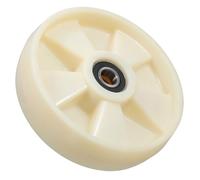 HOODANCOS Ruote Girevoli per Transpallet in Nylon 200X50 MM con Cuscinetti a Sfera Ruote di Carico Resistenti e Silenziose per Magazzini e Centri Logistici Transpallet