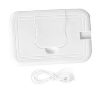 HOODANCOS Scalda Salviette Umide per Ragazzo Ragazza Portatile Temperatura Costante Dispenser Salviette Riscaldante per Pannolini per Uso Domestico e Auto Morbide e Umide