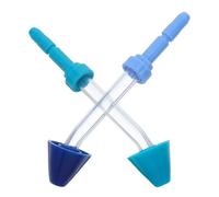 HOODANCOS Set 2 Punte di Ricambio per Idropulsore Orale e Lavaggio Nasale, Ugelli in Abs e Vetro, Compatibili con Irrigatori Orali per Pulizia Profonda e Gengivale, Accessori per Igiene