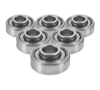 HOODANCOS Set 6 Pezzi Cuscinetti Ruote Anteriori per Sedia a Rotelle Manuale in Acciaio Gruppo Mozzo Cuscinetto Resistente per Accessori Sedie a Rotelle Ricambi per Mobilità Ospedaliera e