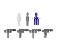 HOODANCOS Set 7 Pezzi Adattatori ABS per Misuratore Pressione Sanguigna Connettori per Bracciale Elettronico Ricambi Sostitutivi per Uso Medico e Domestico