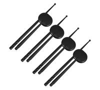 HOODANCOS Set 8 Pezzi Occlusori Oculari in Plastica Neri Con Puntatore Manuale Per Test Oculistici, Copertura Senza Pressione Per Esami Visivi in Cliniche, Ospedali e Uso Professionale