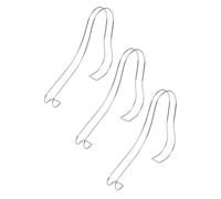 HOODANCOS Set da 3 Espositore per Scarpe in Acciaio Resistente Supporto Interno per Sandali e Scarpe Tacchi Alti Protezione Forma Antideformazione e Bambina