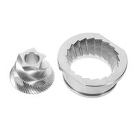 HOODANCOS Set Macine Coniche in Acciaio Inox 48 Mm per Macchina da Caffè Espresso Automatica Jura, Accessori di Ricambio per Macinatura Fine e Uniforme, Compatibile Uso Domestico e Ufficio