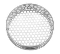 HOODANCOS Setaccio per Terriccio in Acciaio Inossidabile con Rotondi Filtro per Giardinaggio Crivello Portatile per Rimozione Pietre e Raffinazione