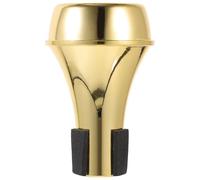 HOODANCOS Sordina per Tromba Mini in Abs Oro, Silenziatore per Pratica, Accessorio Leggero e Compatto per Musicisti di Ottoni