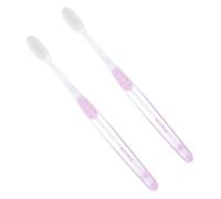 HOODANCOS Spazzolino da 2 per Donne in Gravidanza Morbido Impugnatura Salda e Setole Delicate per Orale Stili multipli la Gestazione Stili multipli