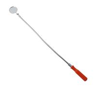 HOODANCOS Specchietto Telescopico Ispezione Auto con Specchio Rotondo Snodabile Manico Flessibile Estendibile per Controllo Aree Strette e Angoli Morti