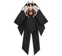 HOODANCOS Spilla Donna Vintage Fiocco Nero Decorazione Ape in Lega e Tessuto, Accessorio Elegante e Facile da Indossare per Gonne e Occasioni come Capodanno