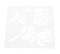 HOODANCOS Stencil Decorativo per Pittura Tema Floreale Riutilizzabile Pet per Decorazioni Domestiche e Fai da Te per Muri Mobili e Canvas Facile da Usare e Trasportare per Amici e Familiari