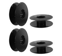 HOODANCOS Supporto Bobina Filamento 4 Pezzi in Plastica Resistente Superficie Testurizzata per Stampanti 3d, Avvolgitore per Filamenti Antitorsione, Organizzatore per Piccole Bobine