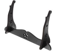 HOODANCOS Supporto per Flauto in Legno a un Livello Espositore da Parete per Katana e Spade Leggio per Spartiti per Sala Giochi Soggiorno e Camera da Letto