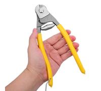 HOODANCOS Tronchese per Cavi Metallici 8 Fino 4Mm in Acciaio Pinza Tagliafili Robusta e Compatta per Riparazioni Domestiche e Cantieri Cesoia Multiuso per Fai da Te e Manutenzione Auto