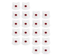 HOODANCOS Ugelli per Bombolette Spray 20 Pezzi in PE Design Ergonomico e Aspetto Moderno, Punte per Vernice Spray Adatte a Valvola Maschile 4 Mm per Graffiti e Pittura