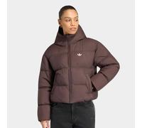 Hooded Padded Jacket Marrone L