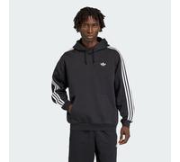 Adidas Originals Felpa con cappuccio Adicolor Classics 3 Strisce Nero Uomo Taglia L