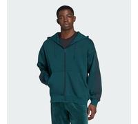 hoodie adidas Adicolor Oversize Full Zip Aurora Ivy / Black XS