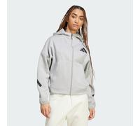 Hoodie adidas Z.N.E. Full-Zip Medium Grey Heather XL