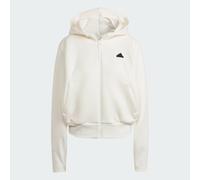 Hoodie adidas Z.N.E. Full-Zip Off White M