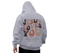 Hoodie Cappuccio per Uomo Comoda Felpa Solid Color Felpe Pile con Classica Cappotto Abbigliamento Firmato