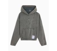 Hoodie con logo Boxy SATISFY MothTech™ per uomo
