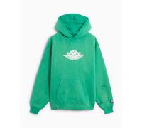 Felpa pullover in fleece con cappuccio Jordan Rare Air - Uomo - Verde L