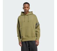 adidas Originals - Neuclassics - Felpa con cappuccio color oliva focus-Verde XL
