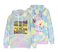 Hoodie Only Murders in The Building Felpa da Uomo e da Donna, Maglia da Baseball a Manica Lunga, Pullover Casual Allentato, Felpa Vintage a Collo Tondo, Giacca Streetwear 3D-Blue||XXS