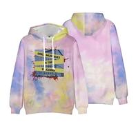 Hoodie Only Murders in The Building Felpa da Uomo e da Donna, Maglia da Baseball a Manica Lunga, Pullover Casual Allentato, Felpa Vintage a Collo Tondo, Giacca Streetwear 3D-Blue||XXS