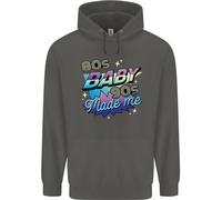 Hoodie Per Bambini 80S Baby 90S Made Me Musica Pop Rock