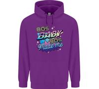Hoodie Per Bambini 80S Baby 90S Made Me Musica Pop Rock