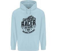 Hoodie Per Bambini Biker Cafe Racer Old Racing Motorcycle