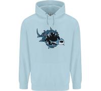 Hoodie Per Bambini Great White Shark Sul Cambiamento Climatico
