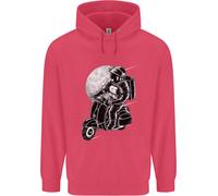 Hoodie Per Bambini Spaceman Biker Moto Astro Scooter