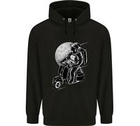 Hoodie Per Bambini Spaceman Biker Moto Astro Scooter