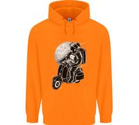 Hoodie Per Bambini Spaceman Biker Moto Astro Scooter