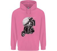 Hoodie Per Bambini Spaceman Biker Moto Astro Scooter