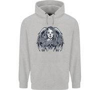 Hoodie Per Bambini Teschio Degli Angeli Del Giorno Dei Morti Heaven & Hell