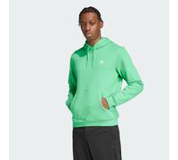 ADIDAS ORIGINALS Felpa 'Trefoil Essentials' lime / bianco, Taglia XS