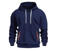 Hoodies con Cappuccio Uomo,Felpa Classica Giacca Uomo Lavora Senza Felpa da Basic Antivento e Caldo Hoodie Lavoro Sportiva per Fitness, Allenamento, Sport