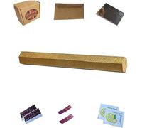 Hooe England Crypto Seed Storage Cold Brass Hexagon Portafoglio in metallo Barra perforabile o etchable per Bitcoin offline Frase di criptovaluta Ethereum Backup mnemonico Recovery Word