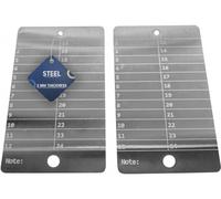 Hooe England - Portafoglio in acciaio inox con incisione laser - Backup in metallo per Bitcoin, Ethereum e altre criptovalute - Include scheda di frase Seed (85 mm × 54 mm × 2 mm, con 4 mm di