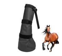 Hoof Soaking Boot - Equine Foot Care Bathing Tool | Sturdy Waterproof Material with Adjustable Closure, Comfortable Fit for Horses and Ponies for Hoof Cleaning and 24.5 in