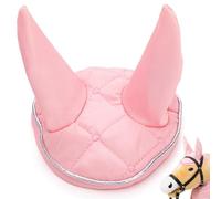 Hoofly Accessori per hobby Horse - Cappuccio per mosche in rosa per hobby Horses [certificato TÜV] - ideale per gioco e allenamento