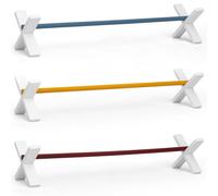 Hoofly Set di 3 cavaletti Hobby Horse - Accessori Hobby Horsing per Bambini/Ostacoli da Salto & Allenamento/Percorso Stick Horse & Regalo Bambino