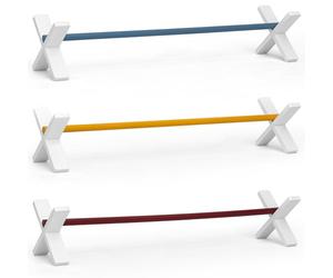 Hoofly Set di 3 cavaletti Hobby Horse - Accessori Hobby Horsing per Bambini/Ostacoli da Salto & Allenamento/Percorso Stick Horse & Regalo Bambino