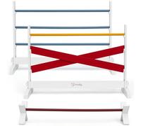 Hoofly Set Ostacoli Hobby Horse - 2 Salto Verticale & 1 cavaletti/Accessori Hobby Horsing per Bambini/Ostacoli da Salto & Allenamento/Percorso Cavallo a Bastone & Regalo Bambino