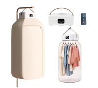 Hooha Mini asciugatrice elettrica con pompa di calore, portatile, con timer, sterilizzazione UV, spegnimento automatico, per proteggere la salute del bambino, silenziosa, adatta per tutte le famiglie