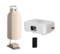 Hooha Mini asciugatrice elettrica portatile per appartamento, 650 W, mini asciugatrice, 20 cm x 11,5 cm x 27 cm, compatto e facile da riporre e appendere (timer, portata 15 kg, telecomando)
